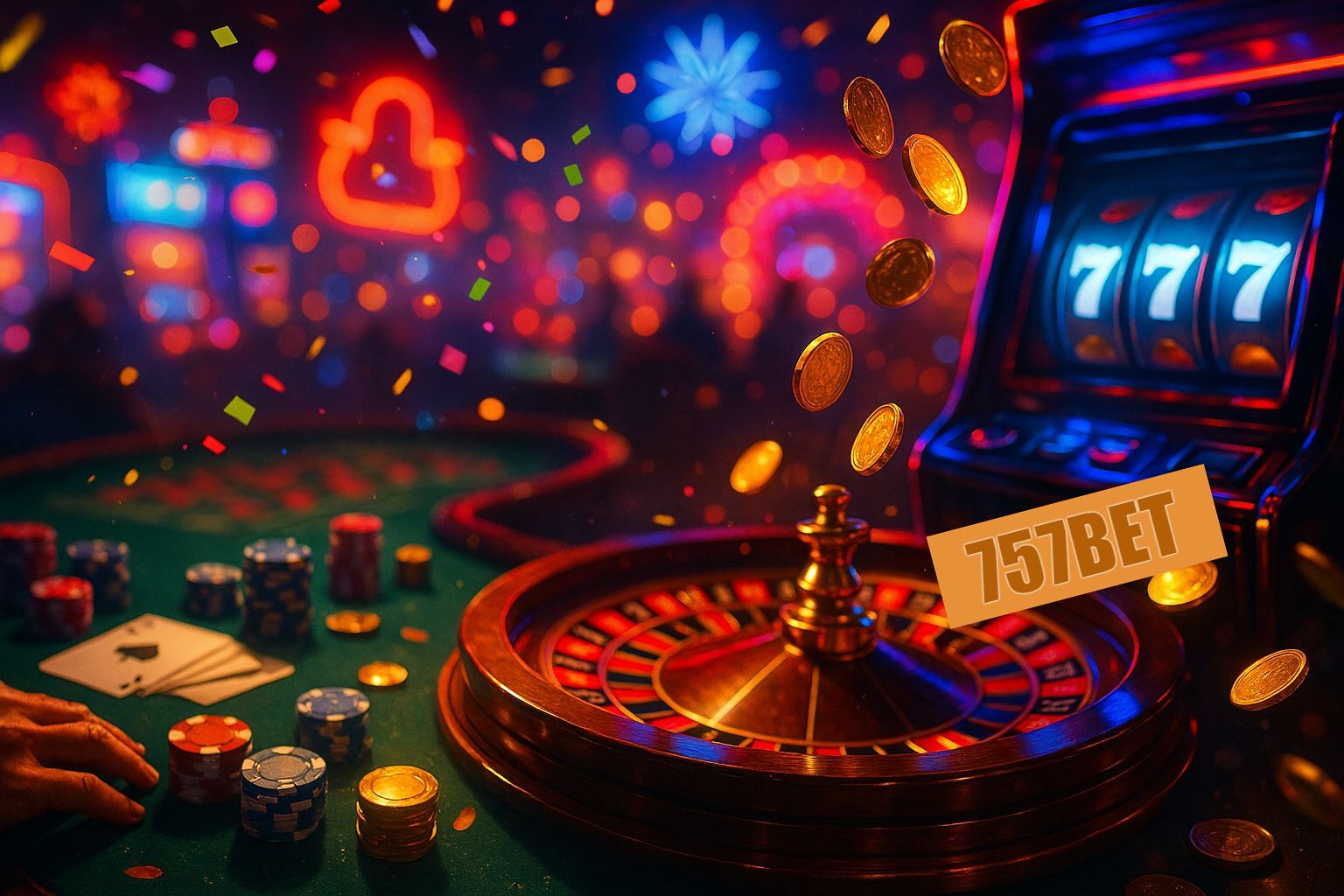 Jogos emocionantes no 757BET