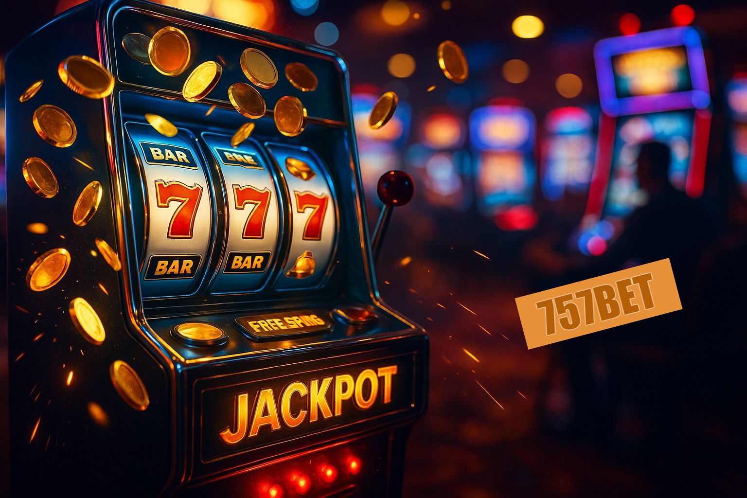 Diversos jogos de caça-níqueis